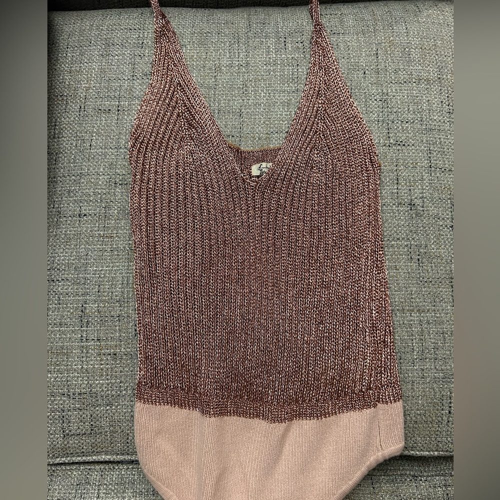 FP Intimately Rose Gold Mesh Bodysuit - Picture 5 of 10
